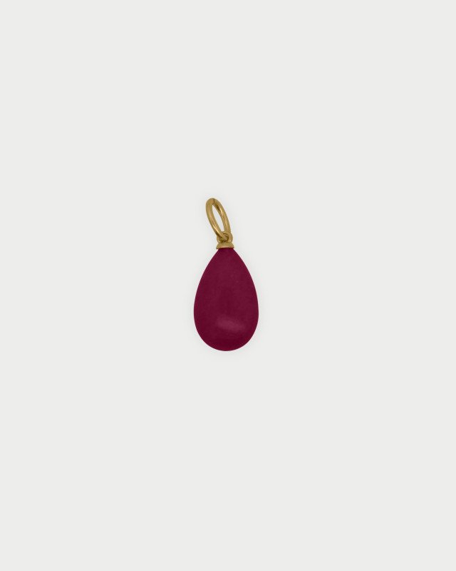 Charm Goccia Giada Burgundy - cb-cn 65